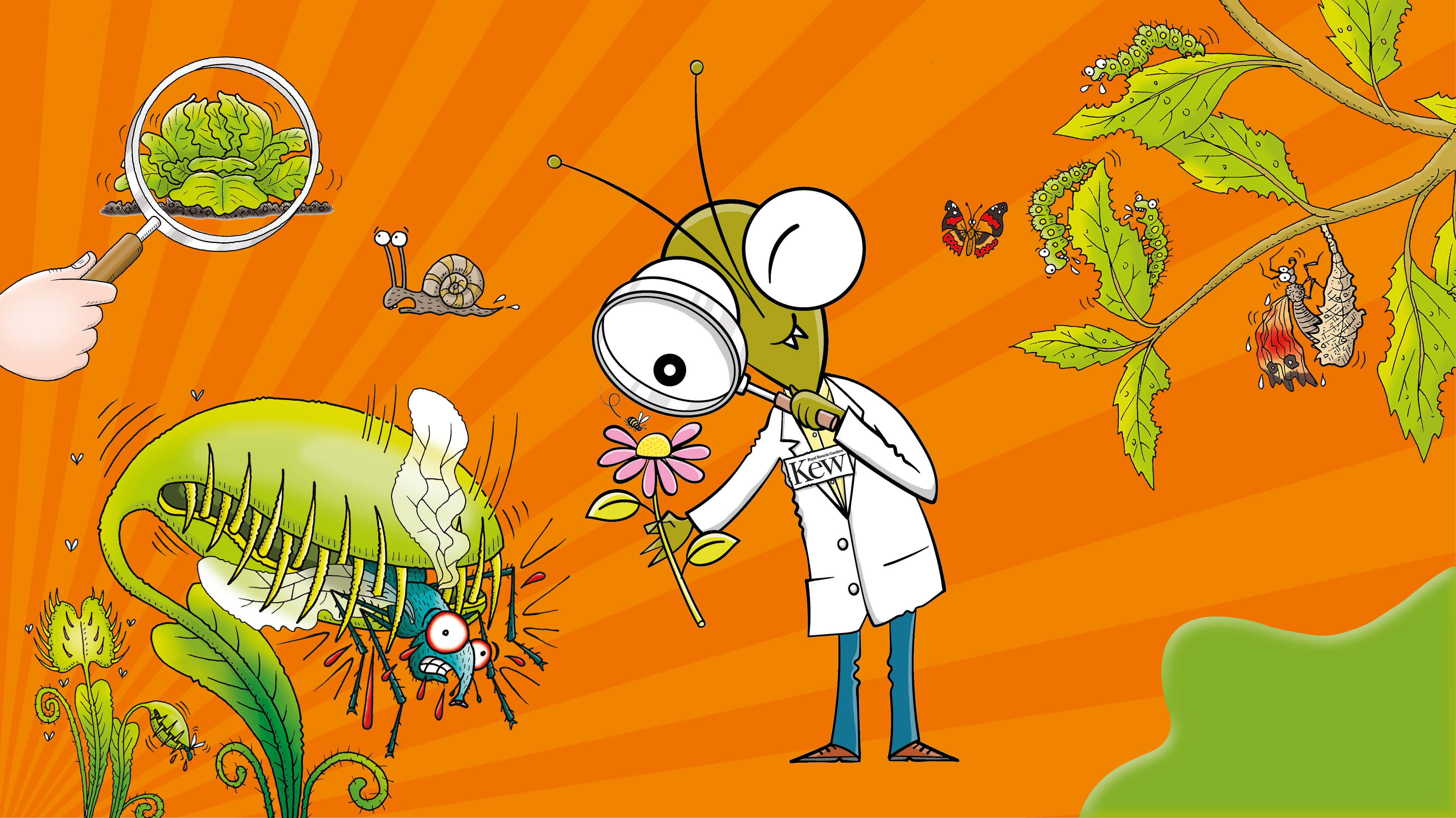 SUMMER DAYS OUT WITH THE KIDS – Horrible Science at Kew – Saturday 20 July – Sunday 1 September.