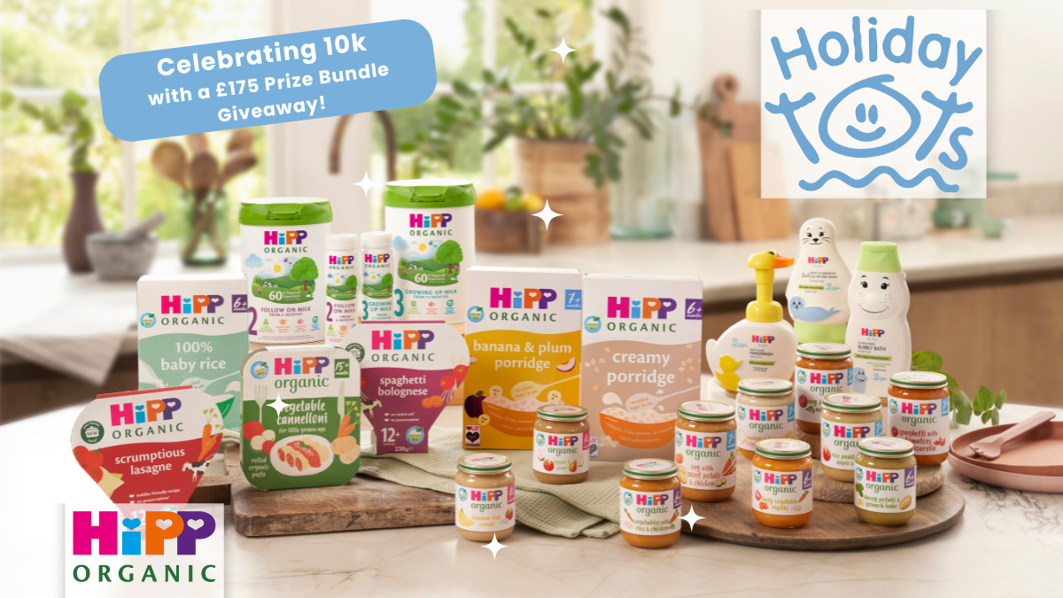 You could win a HiPP Organic bundle worth £175!