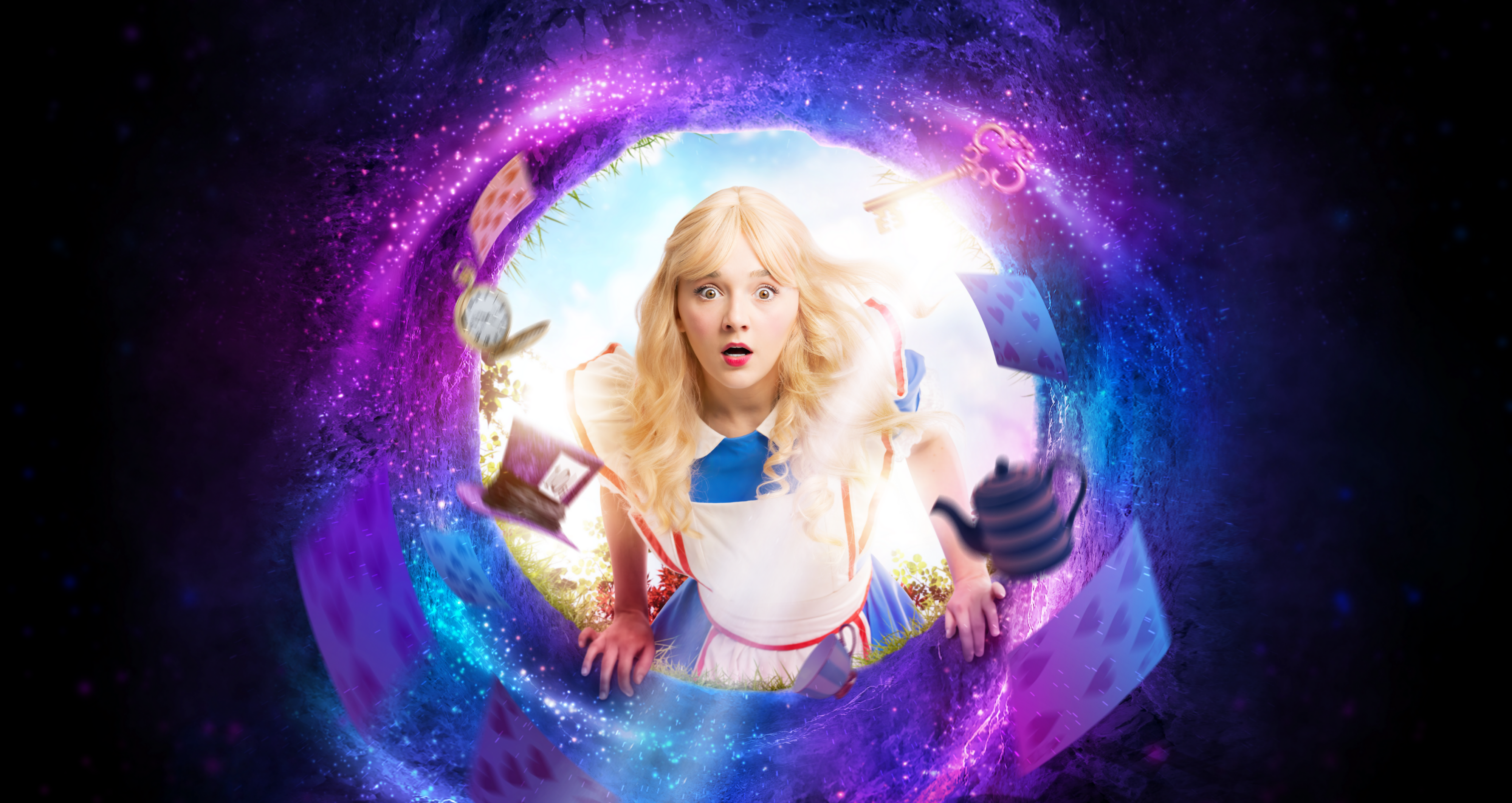 Take a trip down the rabbit hole this Easter with Alice in Wonderland at Riverside Studios, London.